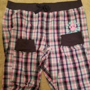 Flannel Paw Plaid Jogger